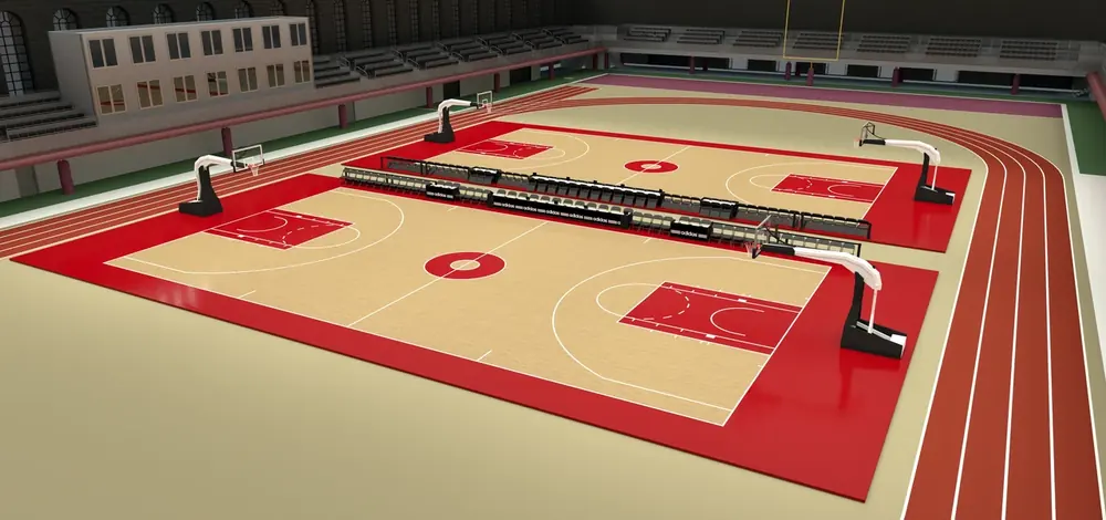 Canchas de básquetbol techadas - apuestas basquet liga nacional argentina